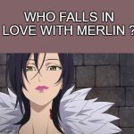 who falls in love with merlin ?