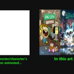 What if a Character Drawn in 3 Other Disney Shows