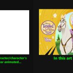 What if Character Drawn in Tangled The Series