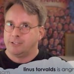 linus torvalds is angry