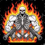 Super Badass Skeleton