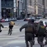 delivery driver flees from ICE