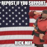 R.I.P. Rick May meme
