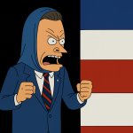 Hegseth Cornholio meme