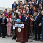 Fake Photo Op with Nasty Nancy.