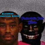 Good Tyler and Bad Tyler | Element Animation Steve; FuturisticHub Steve | image tagged in good tyler and bad tyler,minecraft,minecraft steve,steve,youtube,element animation | made w/ Imgflip meme maker