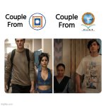 difference | Couple From; Couple From | image tagged in difference | made w/ Imgflip meme maker