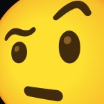 Suspicious emoji at some stupid angle