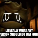 Smart little drone | LITERALLY WHAT ANY PERSON SHOULD DO IN A FIGHT | image tagged in nah i'm gone | made w/ Imgflip video-to-gif maker