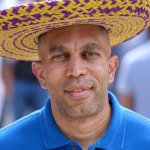 Hakeem Jeffries wearing sombrero meme