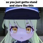 Hikari staring meme