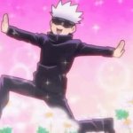 gojo dark humor GIF Template