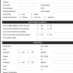 Job Application
