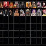 Spirit Halloween custom night roster