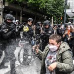 Police vs Antifa
