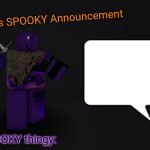 Os SPOOKY template