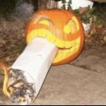 Awesome badass evil scary fucking pumpkin template