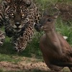 Leopard vs deer