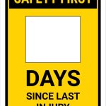 Days since last injury