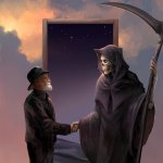 Terry Pratchett and Death meme