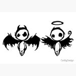 Angel and devil