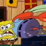 SpongeBob crashes out