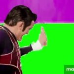 Robbie rotten hides GIF Template
