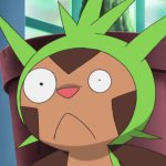 Chespin's WTF Face meme