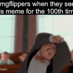 Not again | Imgflippers when they see this meme for the 100th time: | image tagged in gifs,bee movie,bee movie lawyer | made w/ Imgflip video-to-gif maker