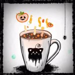 Halloween drink GIF Template