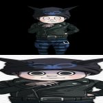 Ryoma laughing then serious