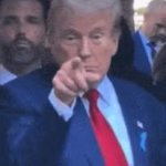 TRUMP POINTING GIF Template