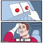 2 buttons memes GIF Template