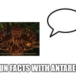 Fun facts with antares template