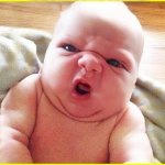 Angry baby
