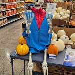 Walmart skeleton