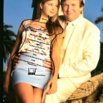 Donald & Ivanka Trump Epstein Birthday meme