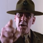 FMJ Drill Sergeant GIF Template