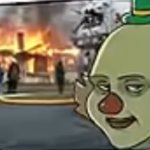 Disaster chuckles meme