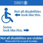 Not all disabilities look like this