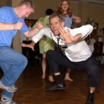 white man dancing meme