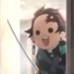 Tanjiro with sword