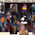 Relay (2024/2025) Cast (My Style) | image tagged in relay 2024/2025 cast my style,meme,memes,spoof cast,relay,characters | made w/ Imgflip meme maker