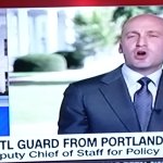 Stephen Miller pucker up