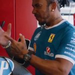 Screaming Lewis Hamilton template