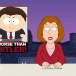 Gavin Throttle in a nutshell | image tagged in worse than hitler,south park,gavin throttle,worst characters ever,villains | made w/ Imgflip meme maker