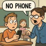 when they say, "no phone"