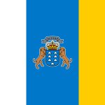 flag of canary islands