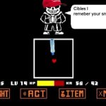 He is about to piss | Cibles I remeber your smg4 | image tagged in sans speaking in fight | made w/ Imgflip meme maker