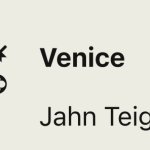 Did Venice say the name of the singer who sang Optimist?